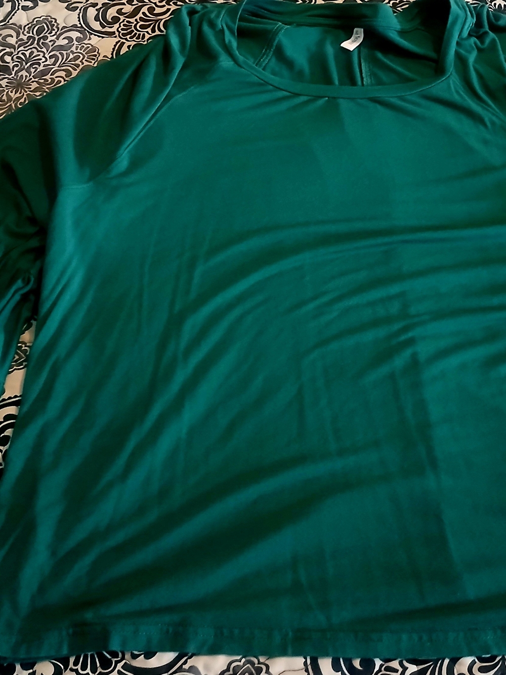 Classic Scoop Neck Women's Top in Teal